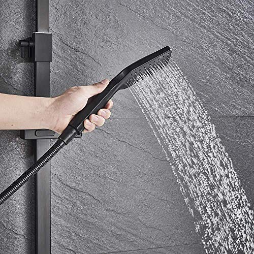 Robinet de douche mural pour baignoire moderne style spa à la maison