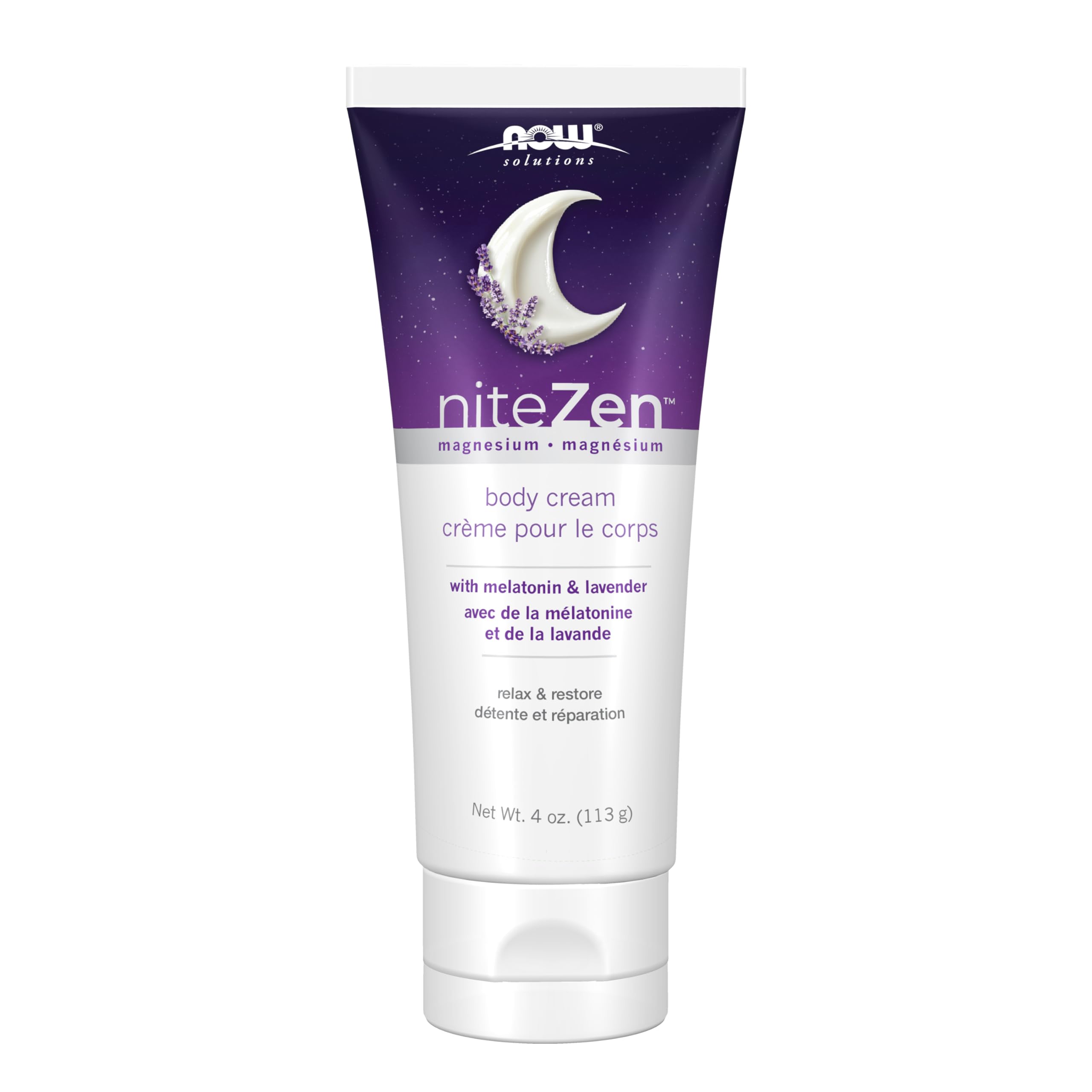 Amazon.com : NOW Solutions, niteZen™, Magnesium Cream, Melatonin