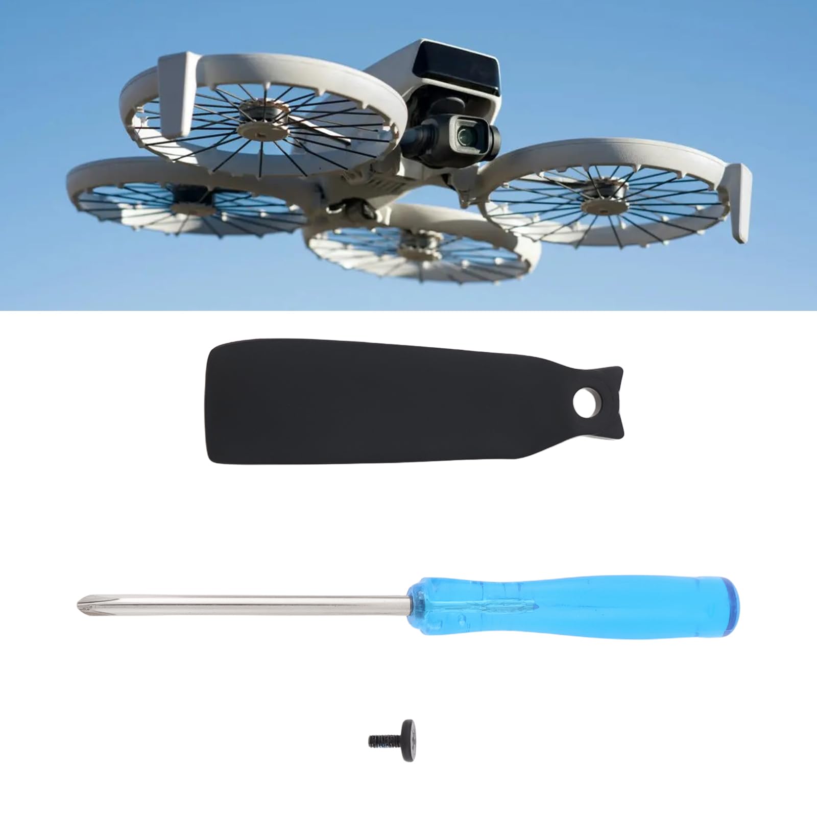 eMagTech 24pcs Drone Propellers Replacement Parts Compatible with DJI Flip with Screws and Screwdrivers - Image 2