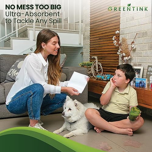 Greentink Eco-Friendly Bar Mop Towels Set – 10-Pk Multipurpose, Reusable Dish Cloth Made From Recycled Materials thumb #4