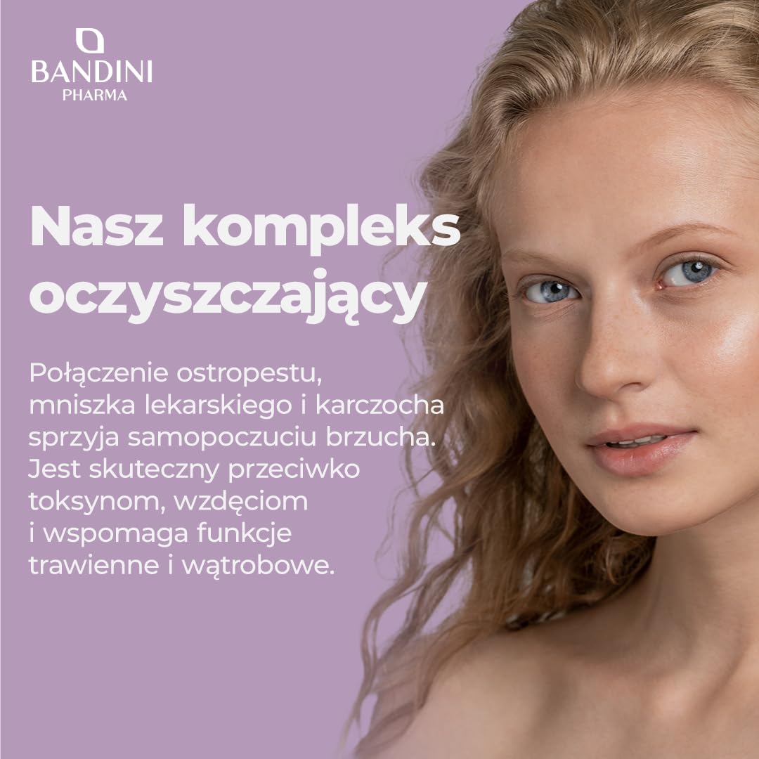 Bandini® Cardo Mariano Complex - karczoch mniszka lekarskiego - 150 kapsułek - wysoko dozowany z 80% sylimaryny - bez stearynianu magnezu, wyprodukowany we Włoszech - Wytwarzane metodą HPLC