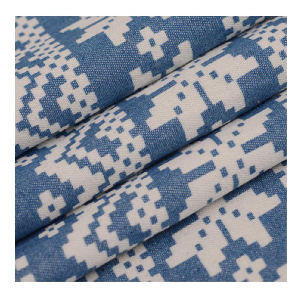 Tissu en denim lavé mince textile au mètre pour coudre pantalon et rideau