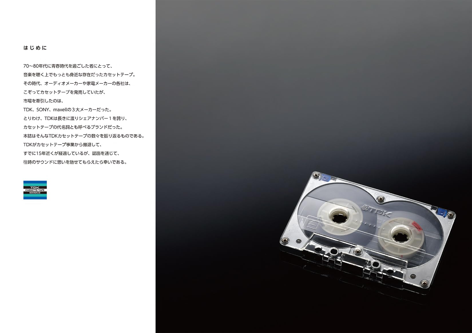 TDKカセットテープ・マニアックス (双葉社スーパームック) : 双葉社