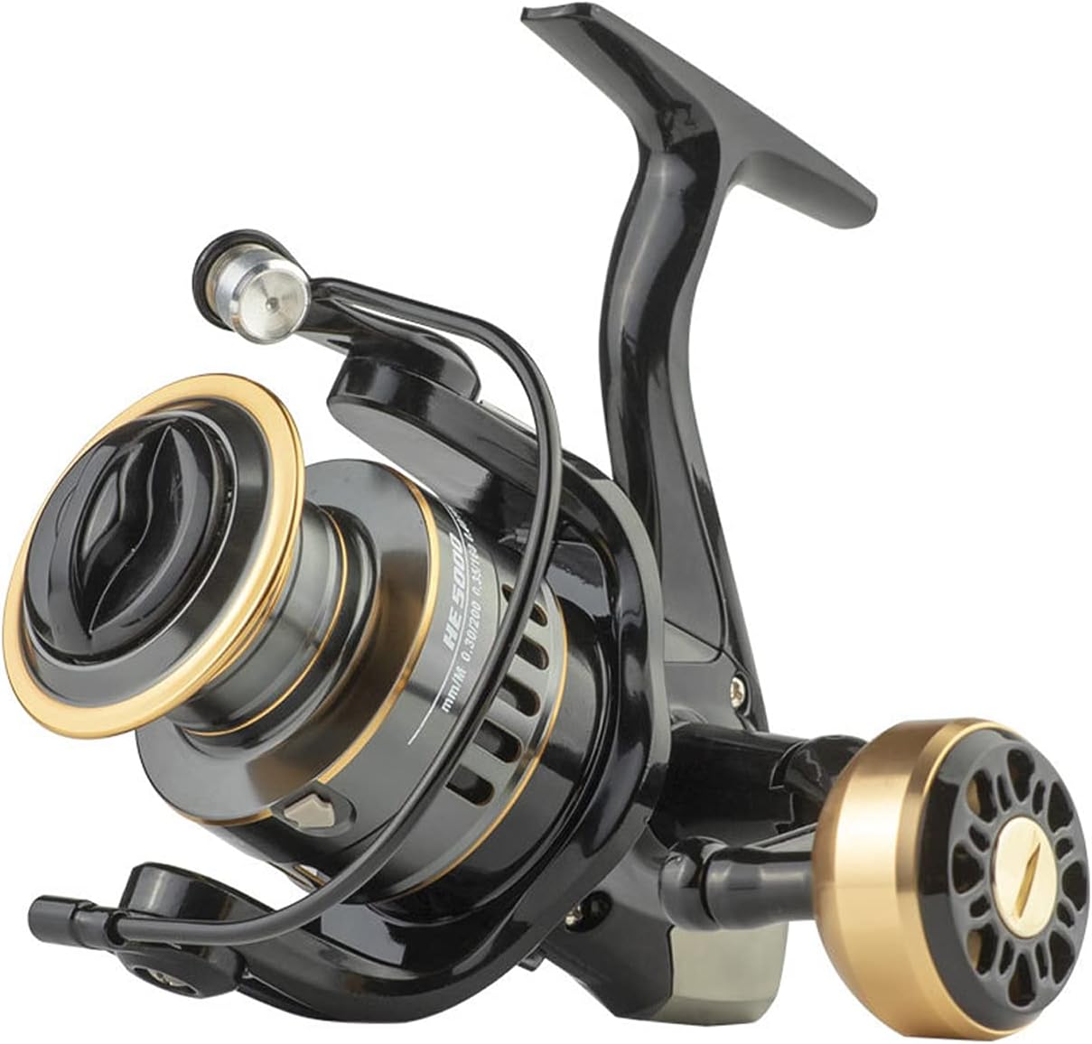 海釣り用スピニングリール スピンリール 頑丈なcncアルミニウムフレーム 5 2 1ギア比