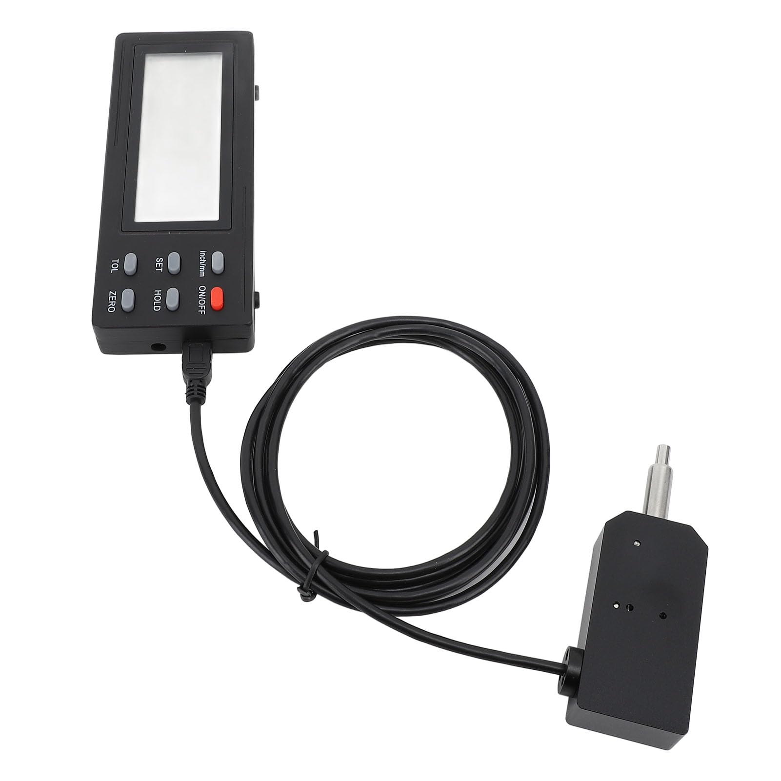 Cryfokt Digitales Mikrometer, 0,001 Mm Auflösung, Elektronisches Mikrometer, Außenmikrometer mit Großem LCD-Bildschirm für Anwendungen in der Technischen Fertigung, Wissenschaftliche Forschung