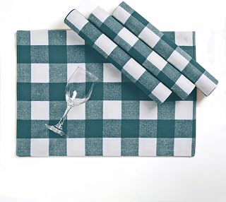 Cloth Placemats 100% Cotton 13"x19" Buffalo