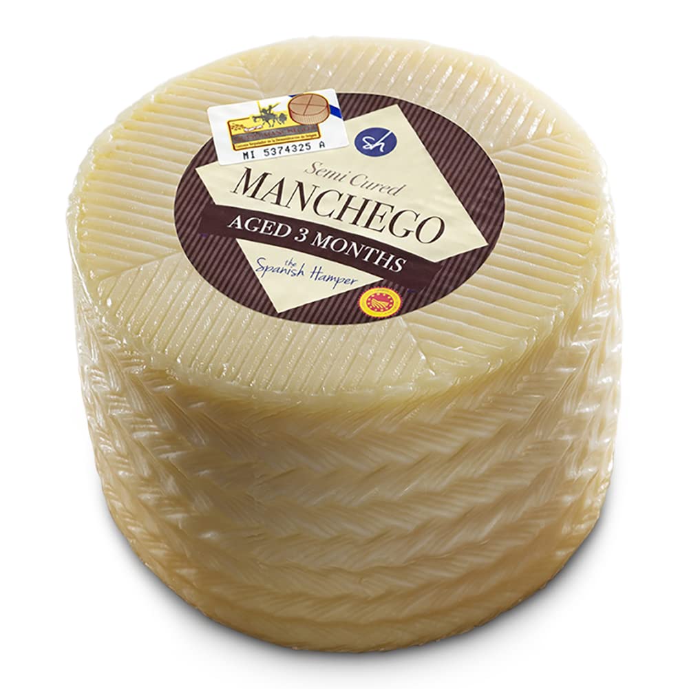Semi Cured Manchego Cheese 1Kilo