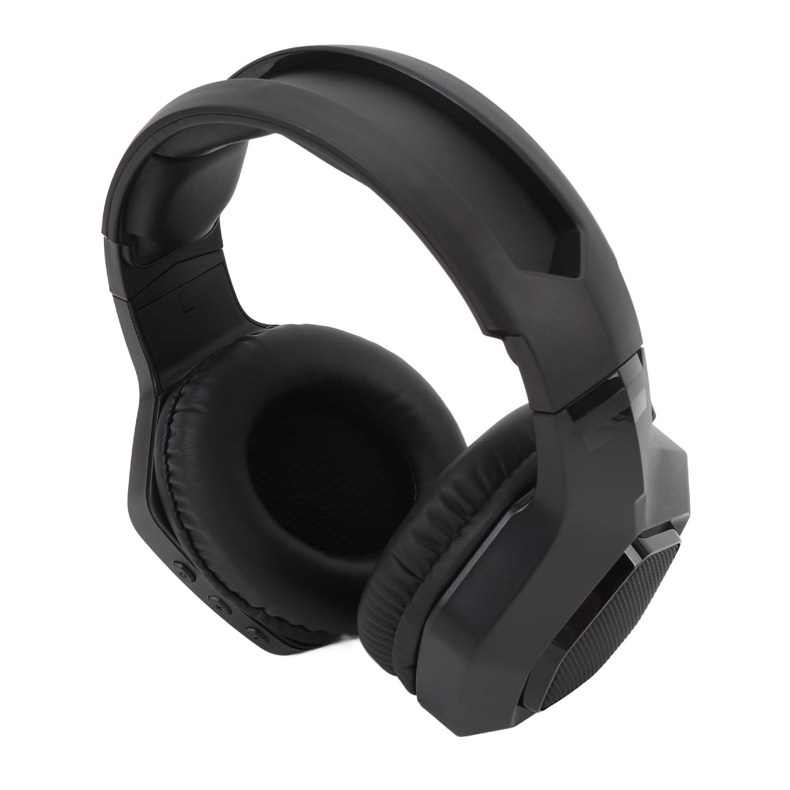 RiToEasysports Cuffie da Gioco Wireless, Auricolari da Gioco 2.4G a Doppia modalità con Driver da 50 Mm per PC, OS X, Laptop, Switch (BLACK)