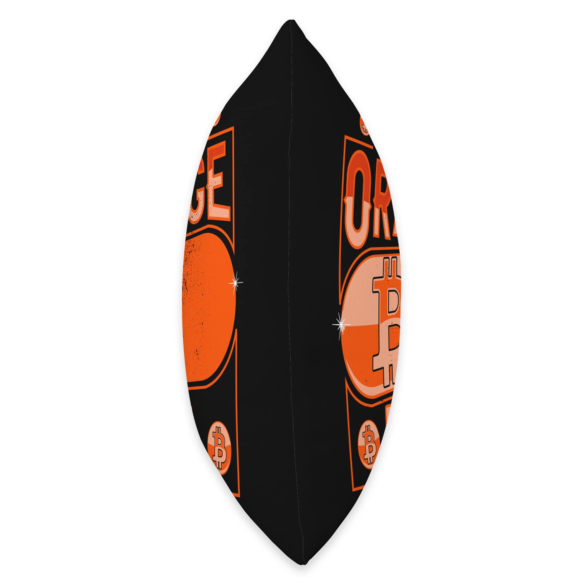 Amazon.com: Take The Orange Pill Bitcoin BTC Cryptocurrency Blockchain  Throw Pillow : Home & Kitchen