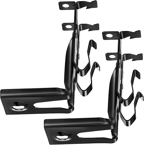 CEOIGHE 2-Pack Garage Door Safety Sensor Brackets for LiftMaster 41A5034, Heavy Duty Powder Coated Metal