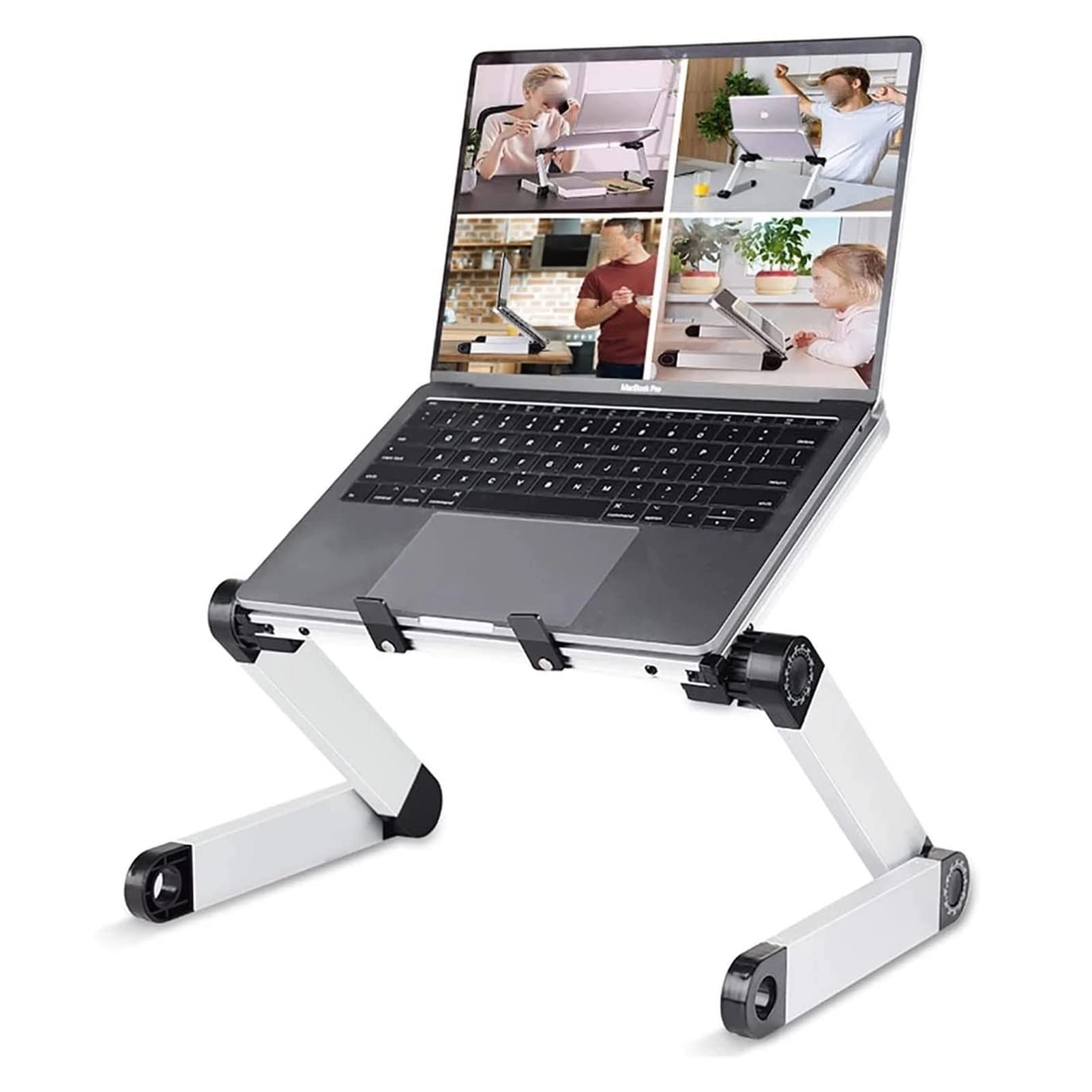 Buy WGHJK Adjustable Aluminum Lap Desk for Bed Table Ergonomic Office