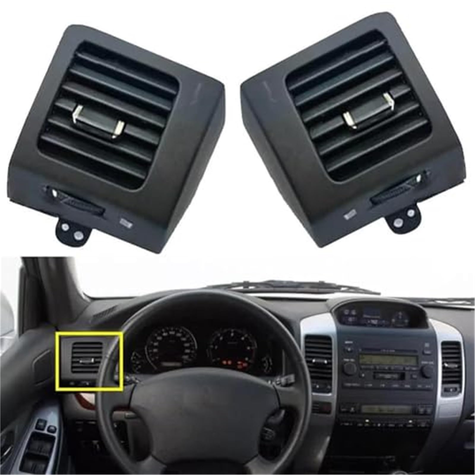 Salida de aire acondicionado, para Toyota