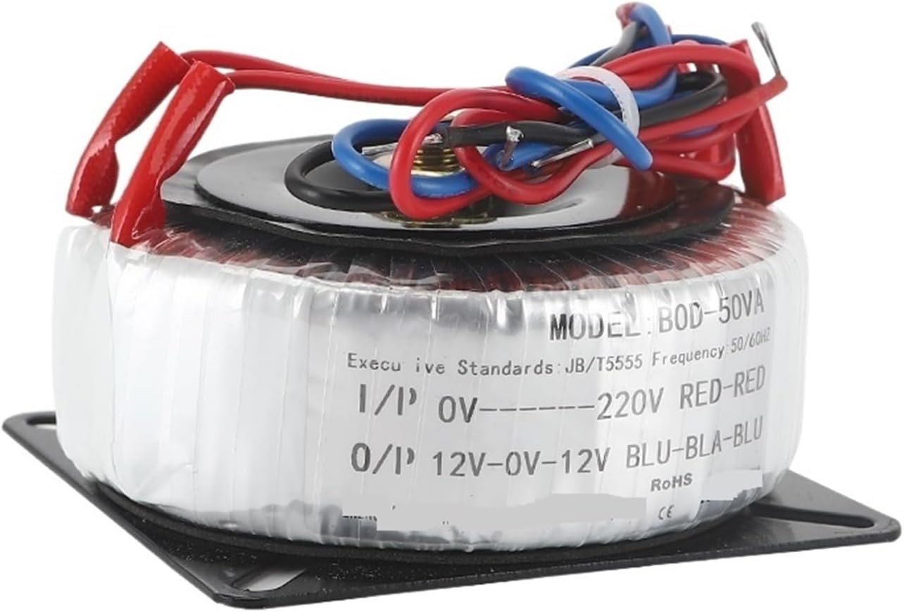 Toroidal Transformer 30VA Pure Copper toroidal Audio Input 220/230 Output 12V-0-12V 15V-0-15V 24V-0-24V 30V-0-30V for preamplifier(110V,24V-0-24V)
