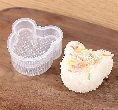 Amazon お弁当グッズ 4pcsクマ型おにぎり家庭用子供用おにぎり型diy型おにぎり型 7 5 4cm ファッション 弁当デコレーション用品 オンライン通販