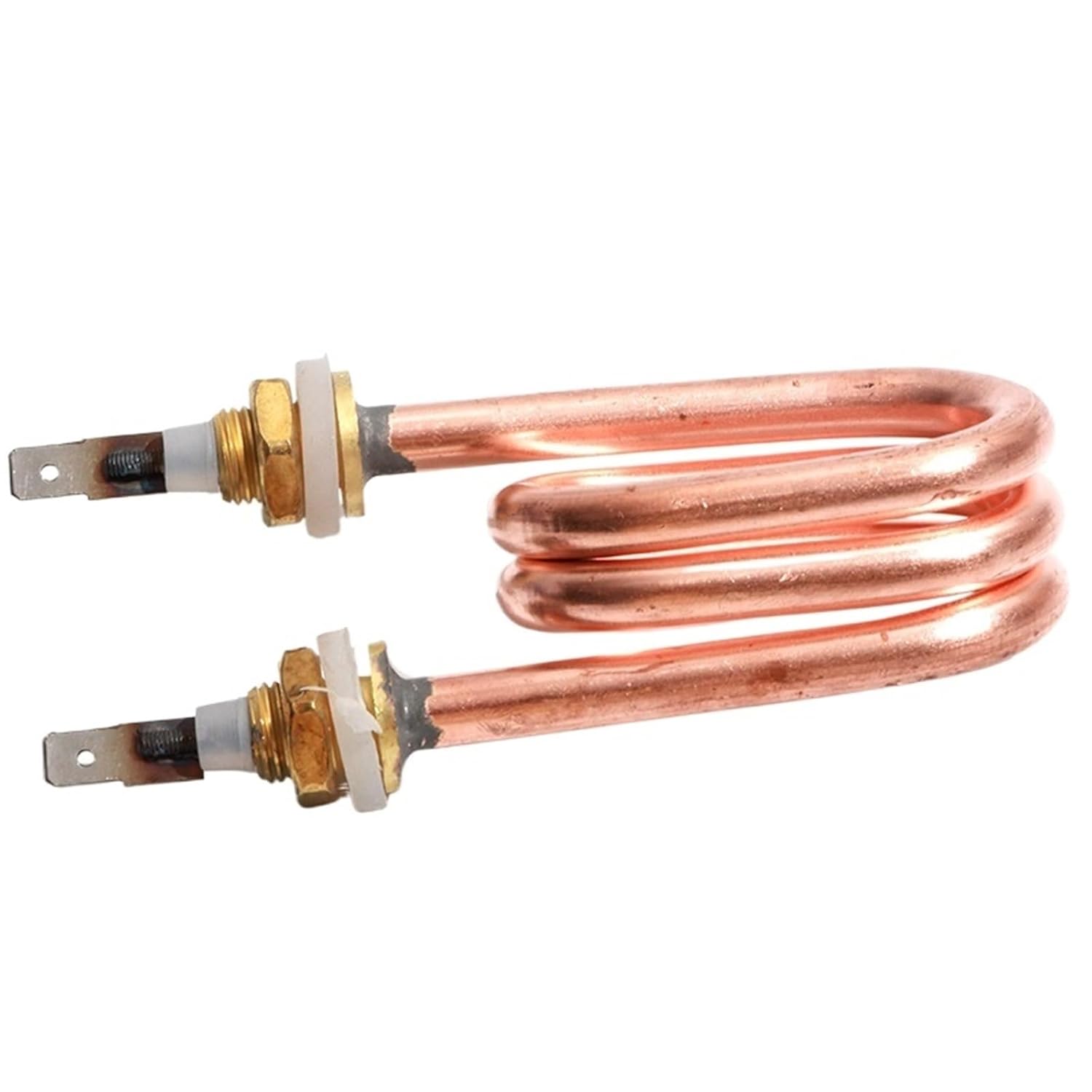1pcs Immersion Electric Water Heater Red Copper Tube 220V 1200W M12 Thread 75-80mm Tube Length