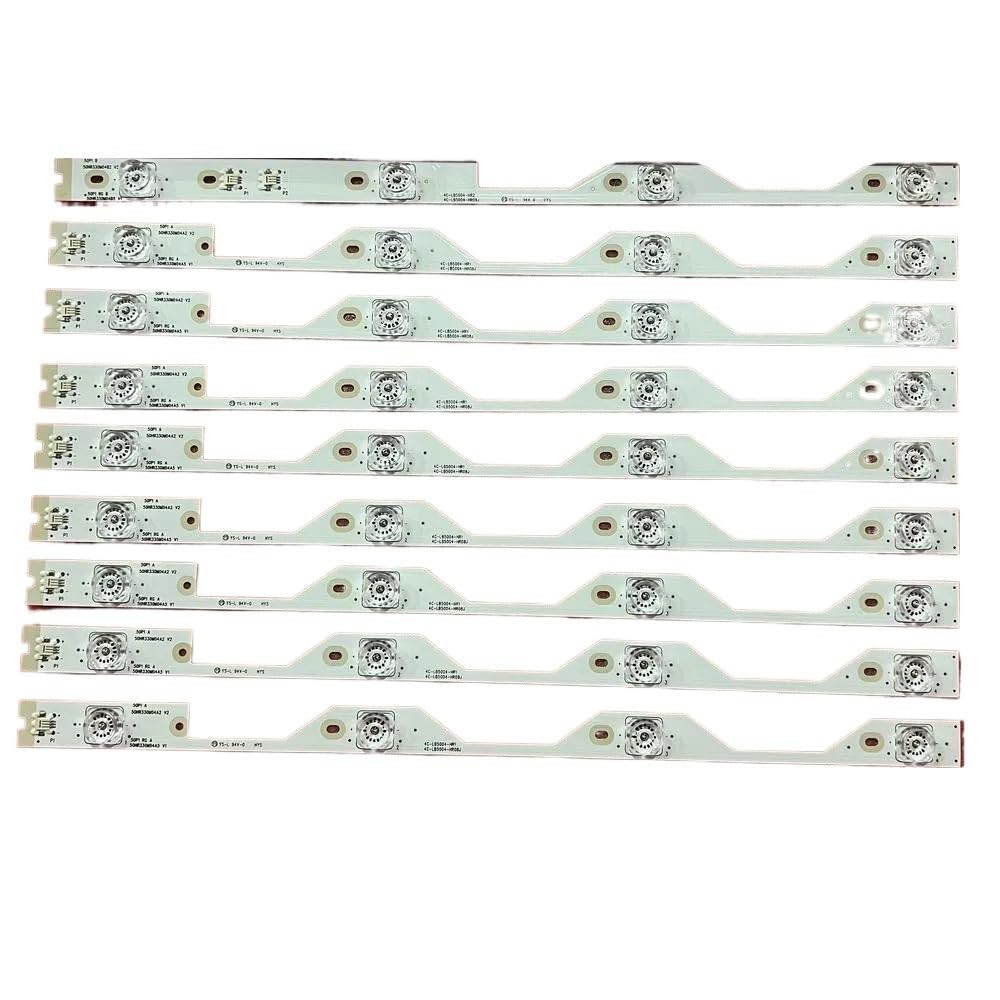 LOCLPCKGYA LED Backlight Strip For 50UP120 L50P1-UD L50P1S-F 50HR330M04A5 50HR330M04B5 4C-LB5004-HR02J 50HR330M04B2 50HR330M04A2(2set For 2 TV)