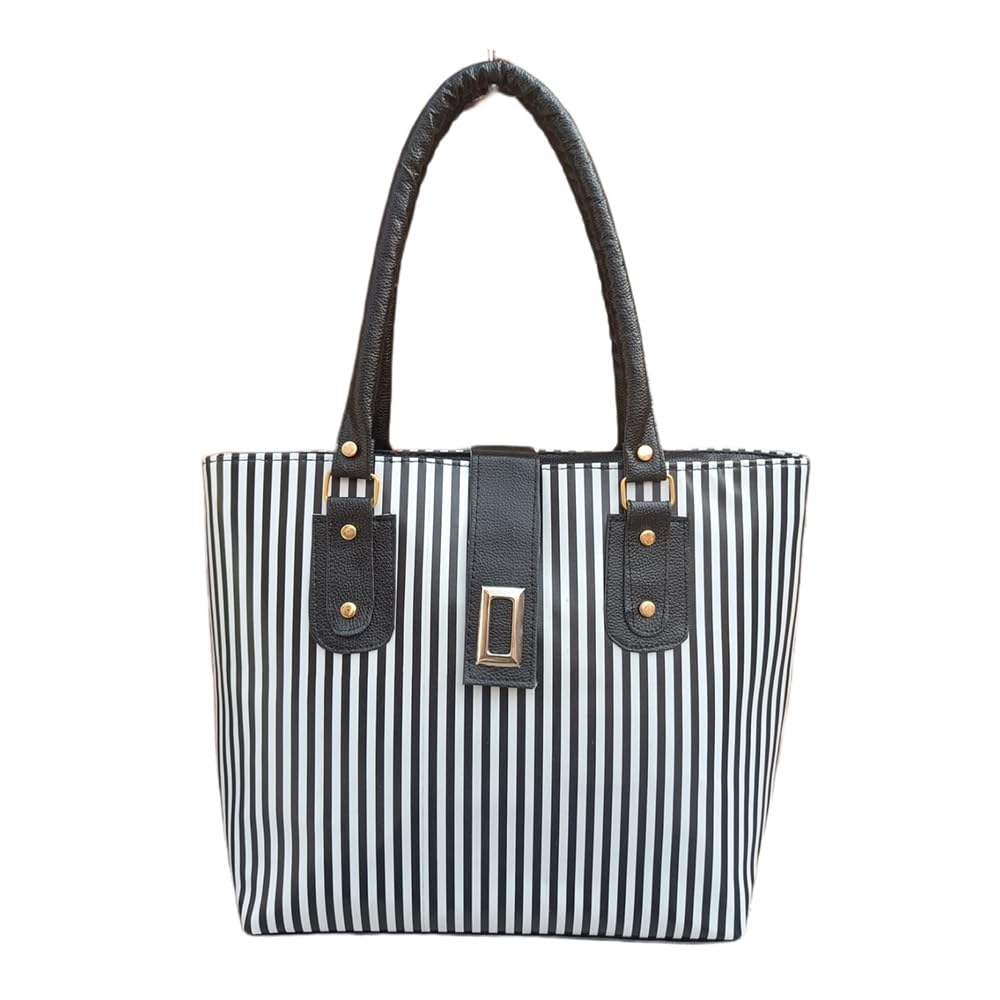 skinty Trendy Fashion Leather Printed Handbags Large For Womens Big Size Ladies Purse for Office Bag Ladies Travel Shoulder Bag Tote for College Girls HB-010BK (B0CQPBQRDH) Amazon Price History, Amazon Price Tracker