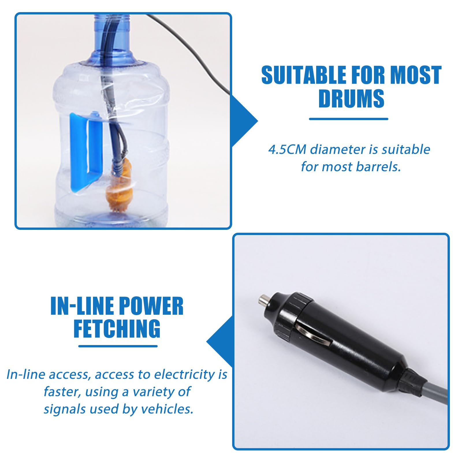 PORFOYO Campingdusche 12V - Tragbare Dusche Mit Pumpe Für Outdoor