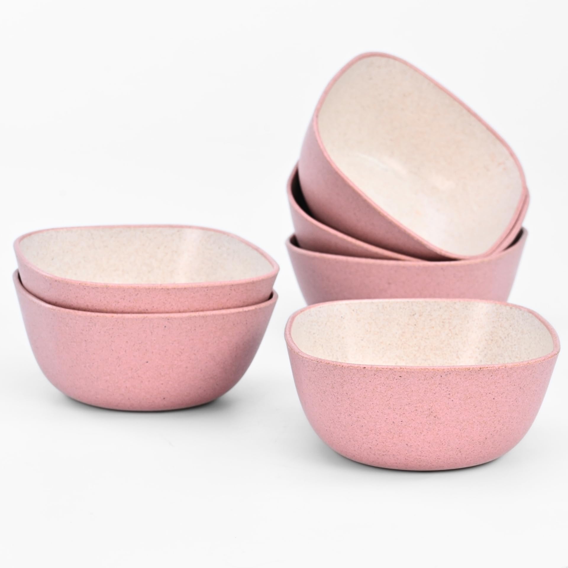 Eha Earth-Friendly Small Soup Bowls Set of 6 | Ice Cream Bowl | Dessert Bowls | 300 ml | Made with Bamboo Fibers & Rice Husk | Microwave Safe Bowl | Serving Bowl Set | Innocent (B0CWV35SBY) Amazon Price History, Amazon Price Tracker