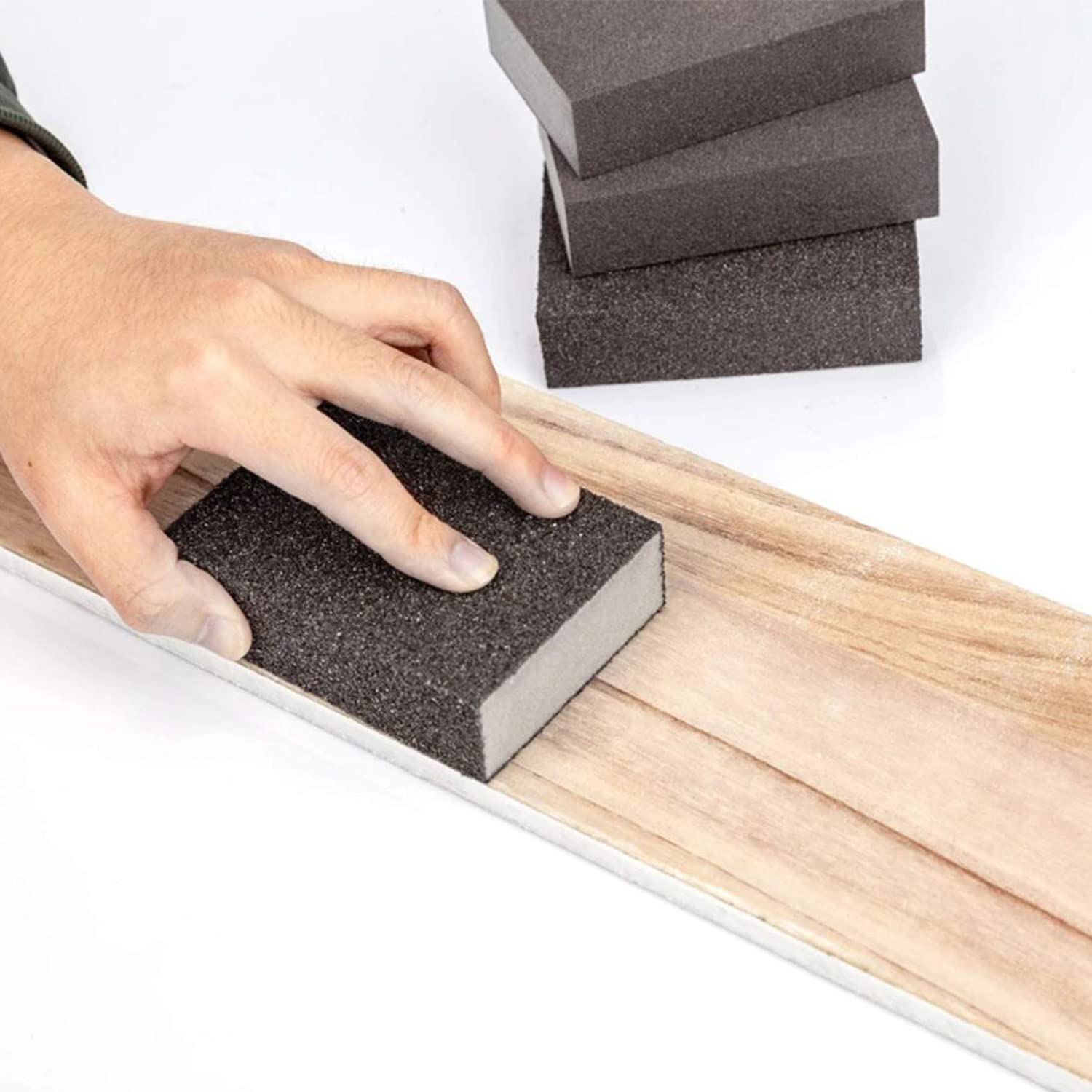 Badem10 Kübik Sünger Zımpara 7 x 9 cm Kubik El Zımparası