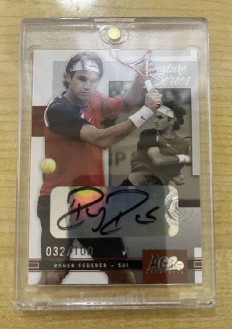 テニス Roger Federer ロジャー・フェデラー サインカード