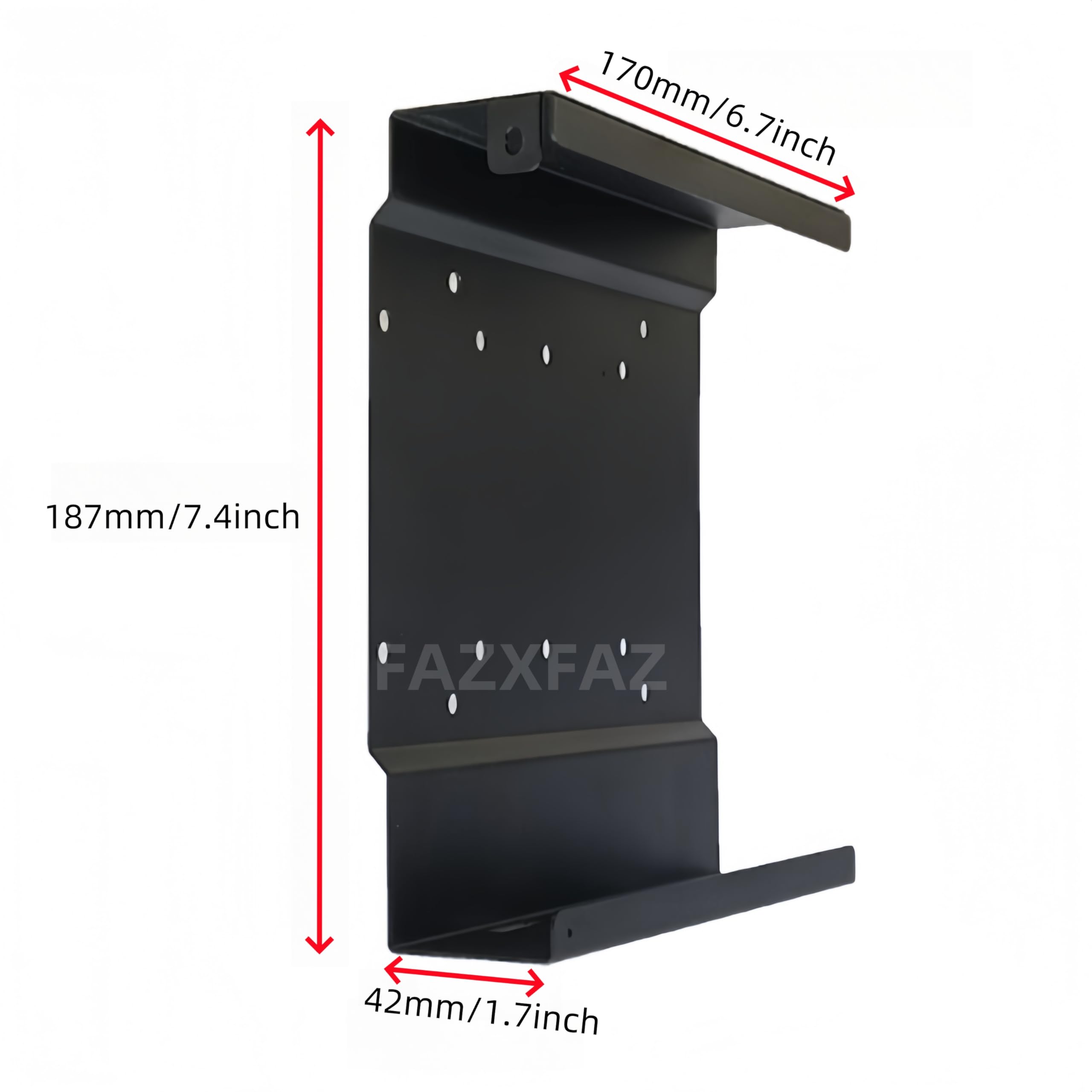 Metal Mounting Bracket for Lenovo ThinkCentre Tiny M73 M93 M6600Q M710Q M910X M720Q M730Q M920x P340 P350 P360 M70Q M80Q M90Q Rack