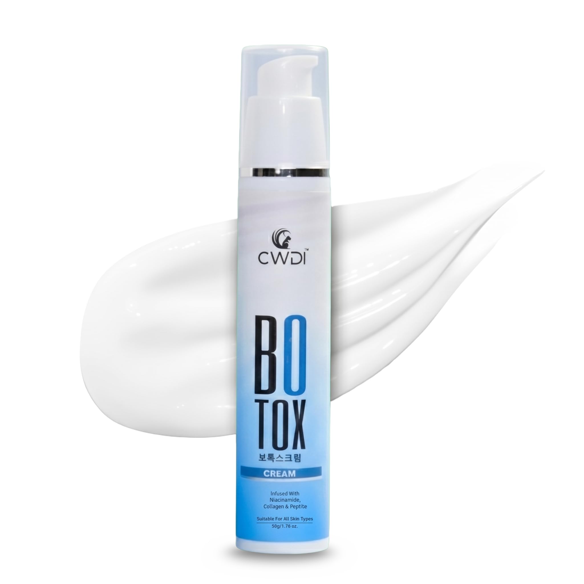 Anti-Wrinkle Boto-X Face Cream with Peptides, Collagen & Niacinamide | Advanced Anti-Aging Moisturizer for Firming & Fine Lines - Vitamin C Brightening - 50ml-image-5