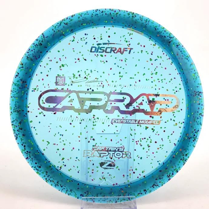 Captain's Raptor 2026 Paul Ulibarri Limited Edition Special Blend Distance Driver Golf Disc (Colors May Vary) 173-174G