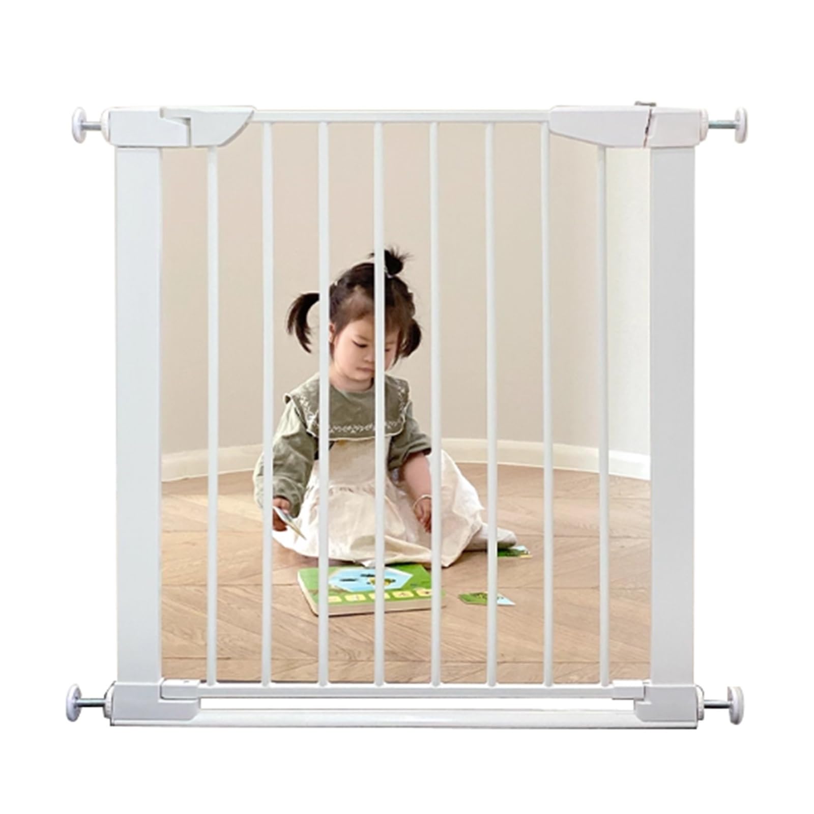 Barrière de sécurité pour animaux pour préserver les pièces de la maison connectée moderne