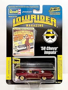 Amazon | Revell 1/64 LOWRIDER MAGAZINE '58 CHEVY IMPARA