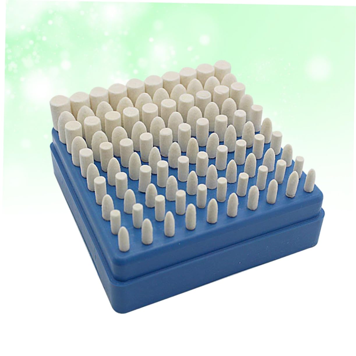 100pcs Polishing Wheel Wool Grinding Head Buffing Wheel Set Beauty Equipment Jewelry Glass Stainless Steel Mechanical Parts