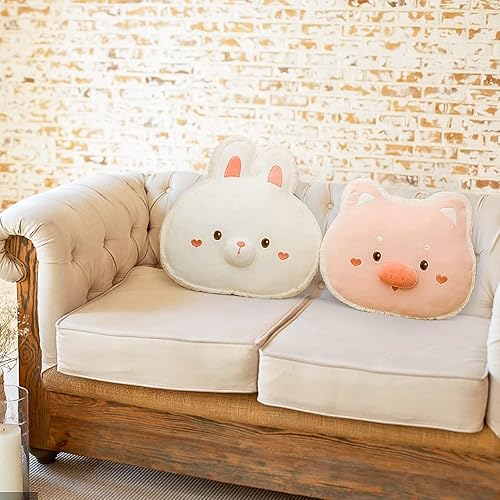 Miniatura 5 de Almohada de peluche de perro Husky para abrazar, lindo animal de peluche, almohada suave de peluche de dibujos animados almohada para dormir, cojín