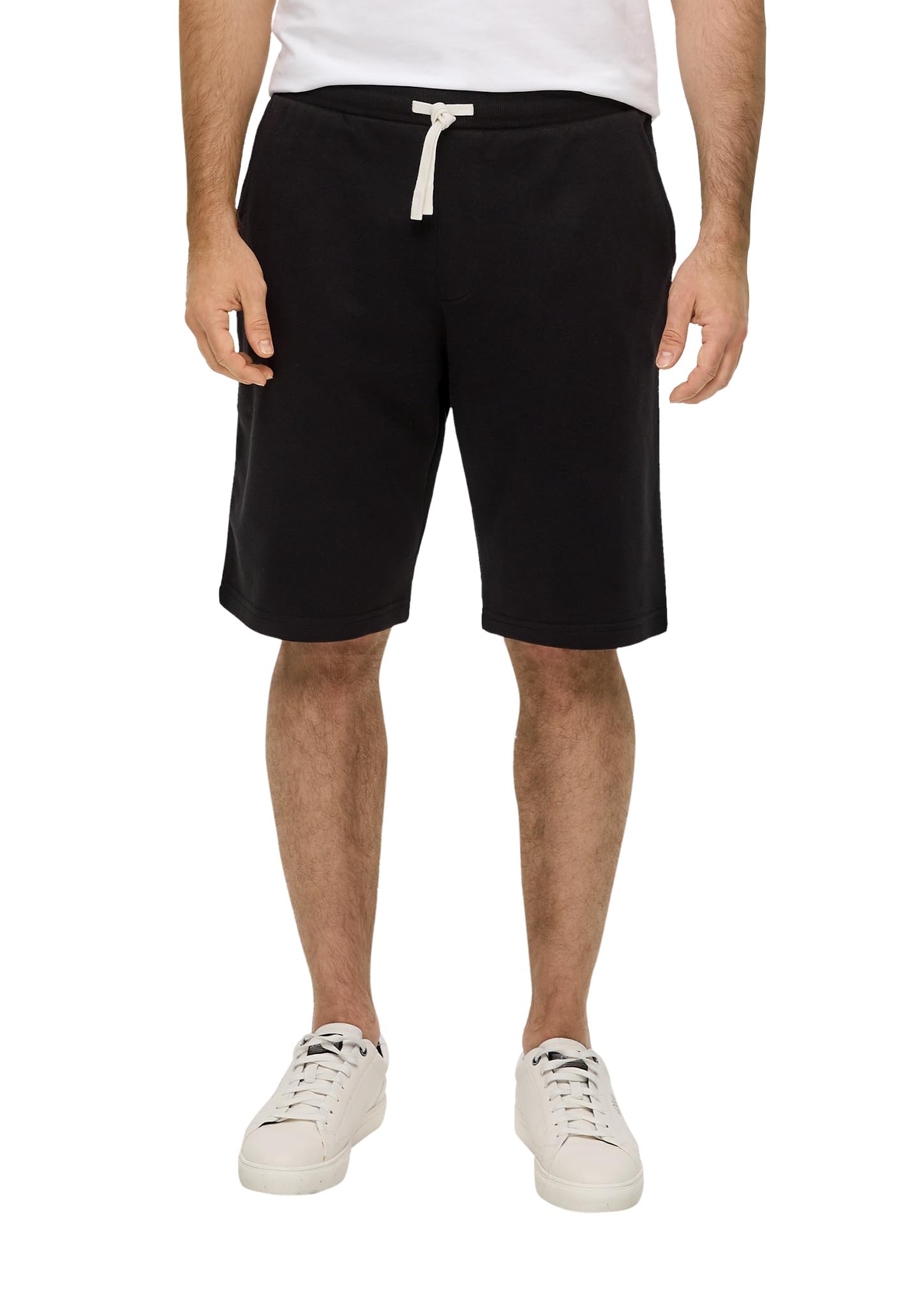 s.Oliver Men's 2146939 Sweatshort, Black 9999, M