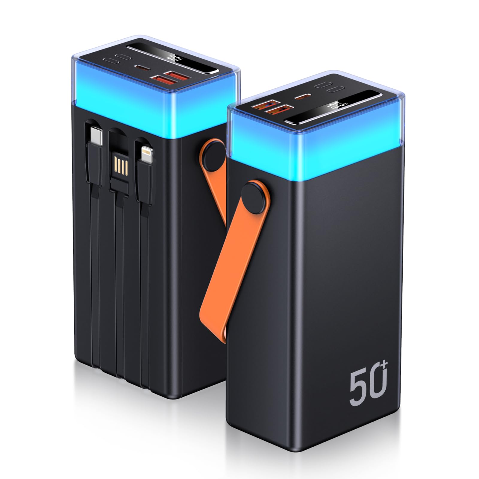 Power Bank 50000mAh Portable Charger 22.5W Fast Charging, USB C Quick