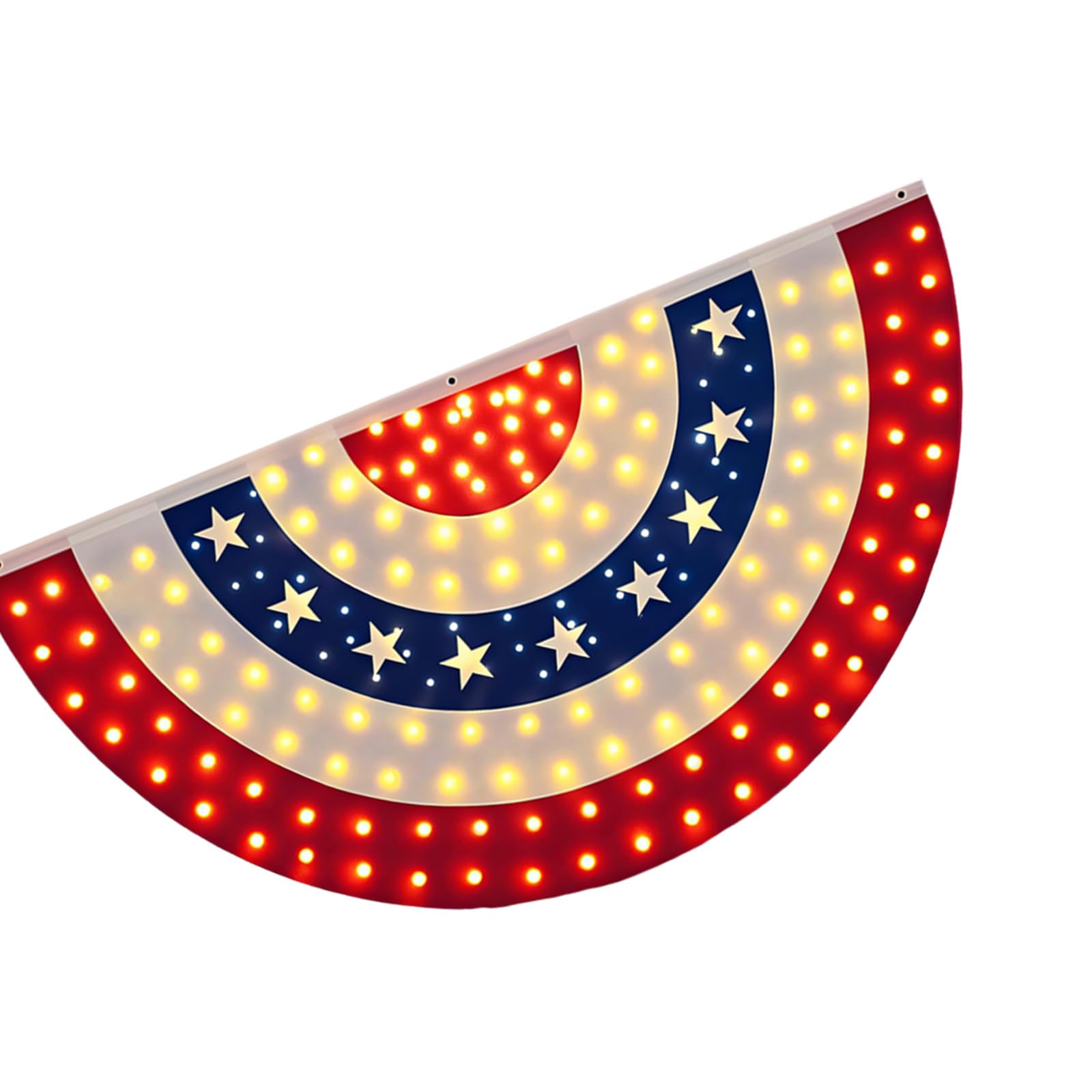 Bandiera per fan illuminata a LED per feste nazionali, A