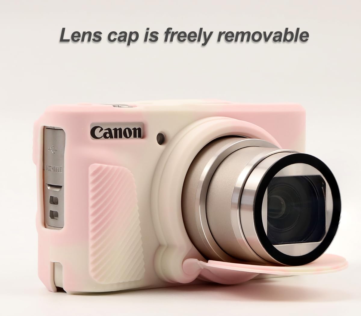 Housse Silicone Rose Pour Canon PowerShot SX740 HS / SX730 - Protection Appareil Photo - Étui Fin Et élégant - 9