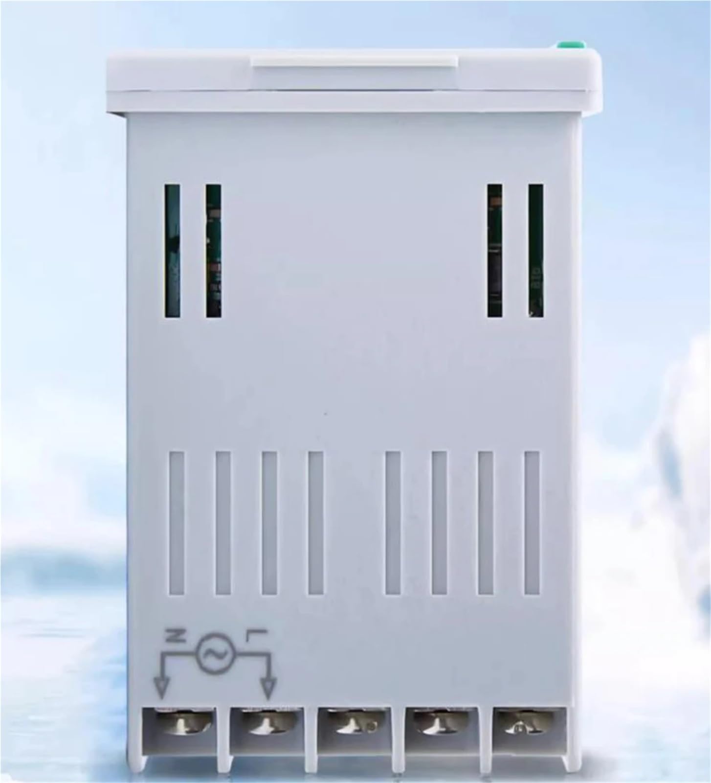1 controlador de temperatura PID de precisión de 48 x 48 mm, termopar E/K/J/L/T/R/S/PT100/Cu50, relé SSR salida RS485 (salida de relé-RS485)