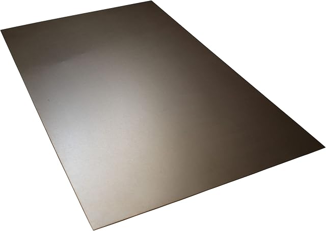 Mild Steel Sheet Metal Plates Metal Steel Panel Fabrication, Welding & DIY Repair | 0.5mm Thin Sheets Of Metal (500 x 500mm Sheet)