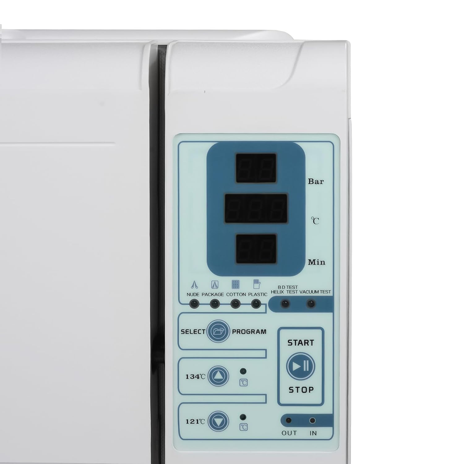 Getidy 16L/23L Labor Pre-Vakuum Dampfautoklav Sterilisator Klasse B mit trocknender Funktion JY-23 (16L)