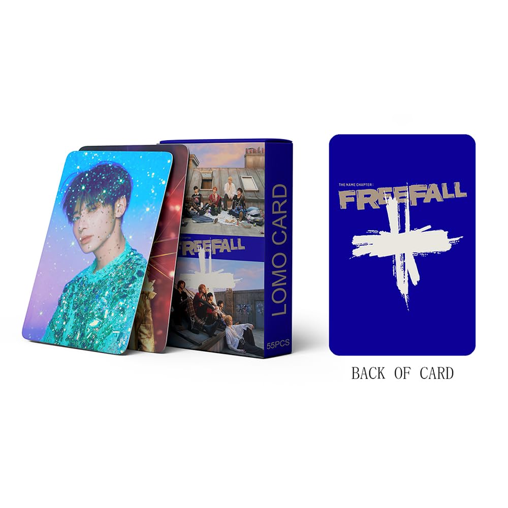 Amazon.com: Funwaretech TXT Freefall Photocards 55 Pcs 2023 3rd