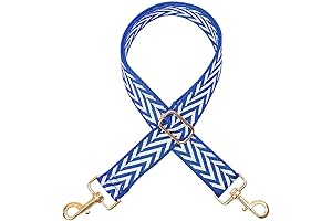 Stylish Blue Purse Strap: An Adjustable Accessory for Your Everyday Bag