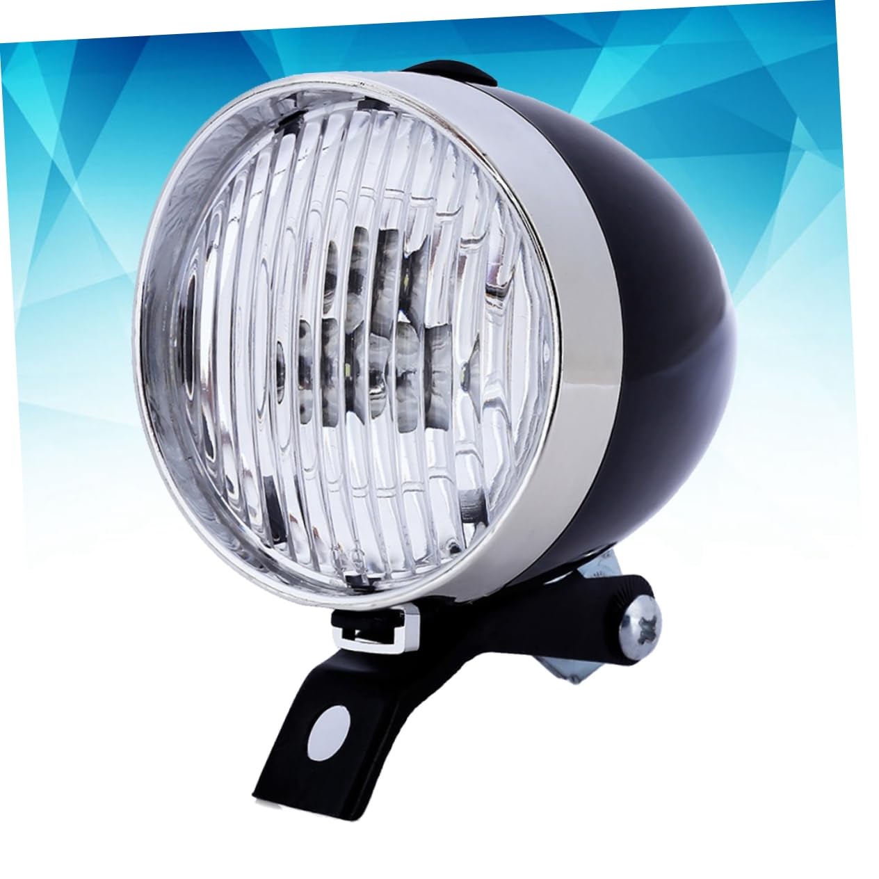 Holibanna Vintage LED Headlight for Mountain Bikes Retro Bike Light with Beam Angle for Night Cycling Climbing and Outdoor Activities