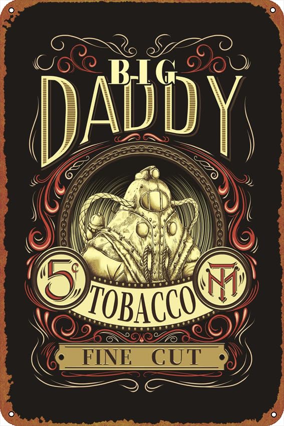 big daddy tobacco Amazon.com: Big Daddy Tobacco V3 Metal Tin Logo Home Coffee Wall Decorative  8x12 inches INCH : לבית ולמטבח