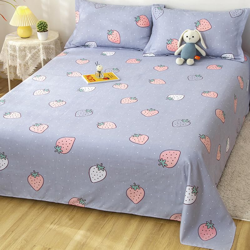 Couette d'été mince 160x230 en coton gris fraise pour lit simple 1m20