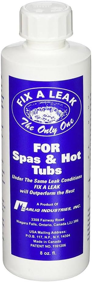 Hot Tub Fix A Leak Chemicals Hot Tub Leak Sealer Single 8 Oz Bottle HTCPFAL-08