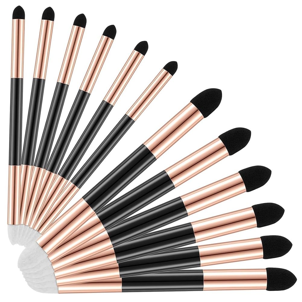 12 Pcs Blending Stump for Drawing Double Headed Washable Rubbing Sponge Brush Sketch Wipe Reusable Art Blenders