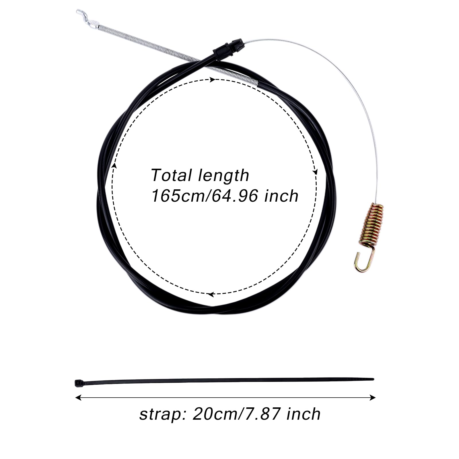 lasuroa 119-2379 Lawnmower Traction Control Cable - Image 2