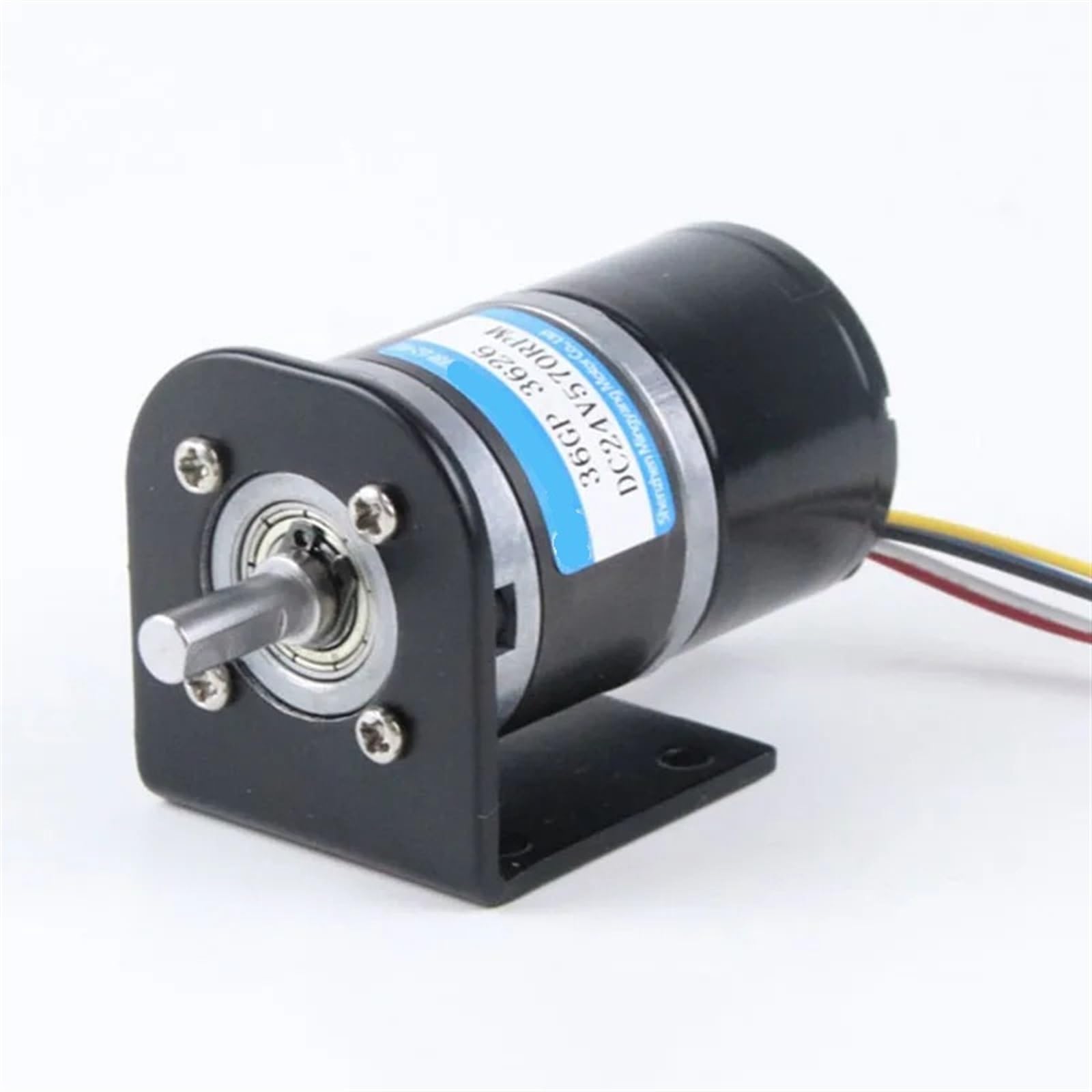 Silnik bezszczotkowy 12 V 24 36 mm, silnik z przekładnią planetarną DC, średnica wału 6/8, hamulce, zgodnie z ruchem wskazówek zegara i przeciwnie do ruchu wskazówek zegara, elektryczny 36GP-3626