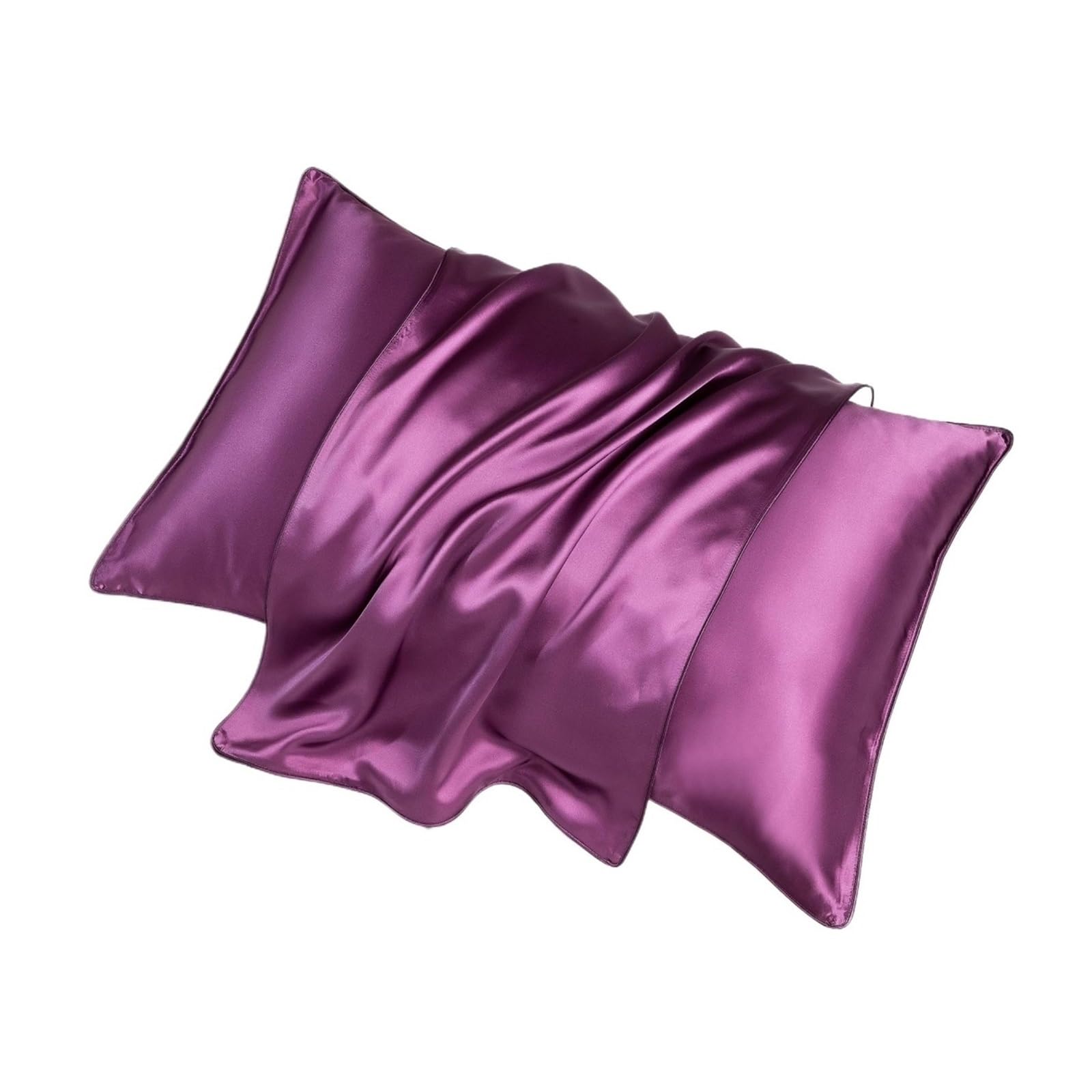 Taie d'oreiller en Soie de mûrier violette pour une nuit cocooning