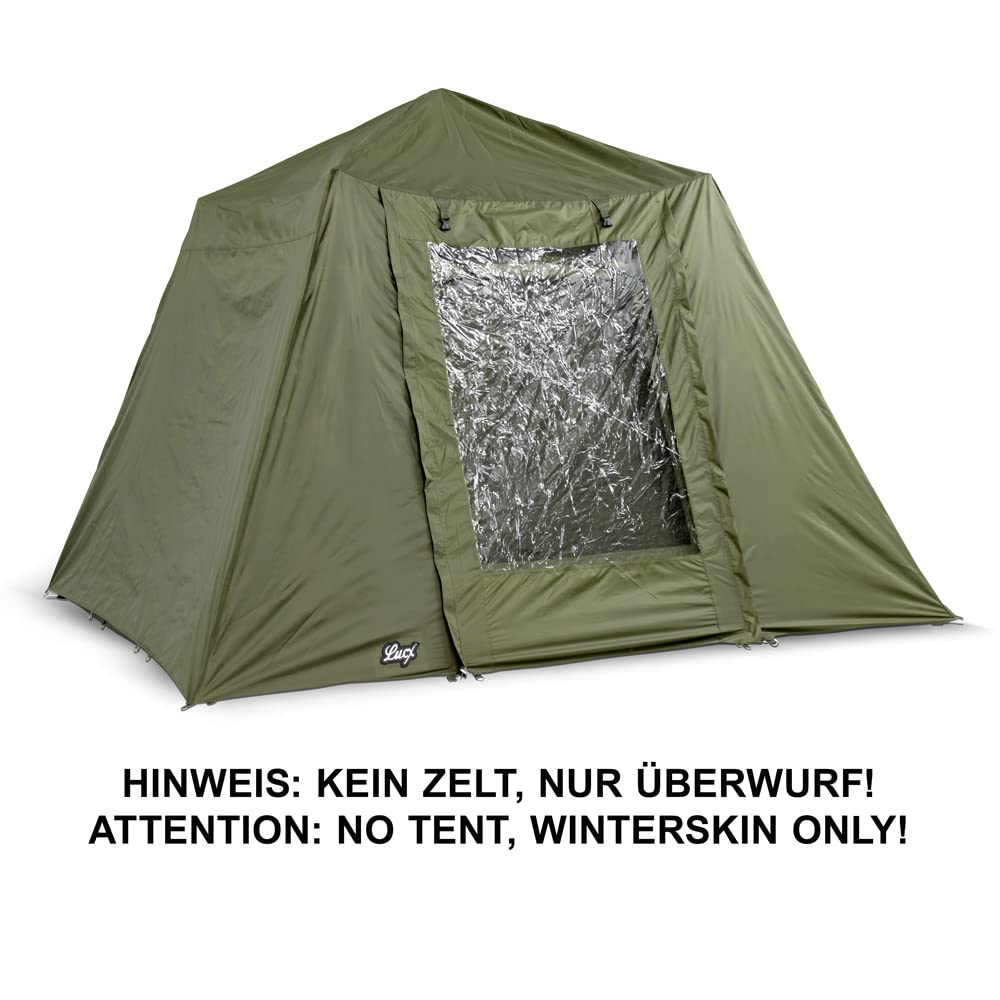 Lucx Winterskin Überwurf Overwrap Skin für Lucx Marder Angelzelt Karpfenzelt Bivvy